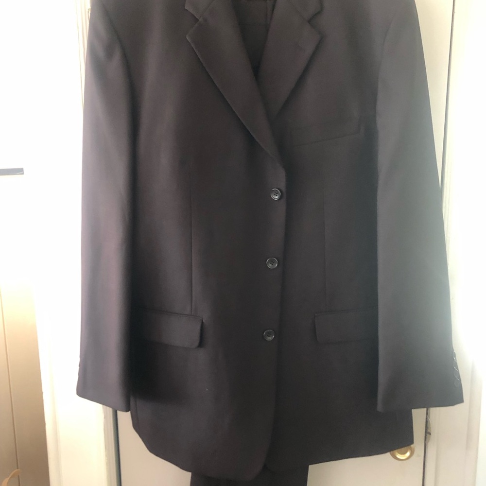 Classic Black Suit Jacket and pants Giorgio Cerritos. 48 Regular great shape.